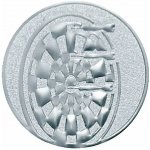 Emblém 25mm "Šipky" stříbrný 1062504-2 – Zboží Dáma