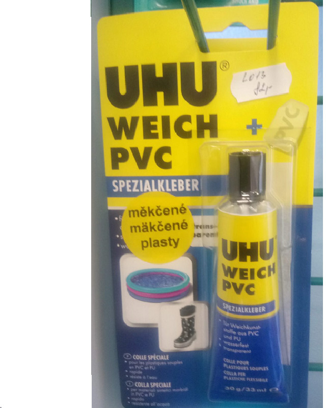 UHU Weich PVC lepidlo na měkké plasty 30g od 90 Kč - Heureka.cz