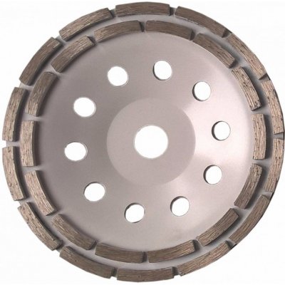 Kotouč brusný diamantový na beton 180mm, 22,2mm, double row MAR-POL M08785 – Zbozi.Blesk.cz