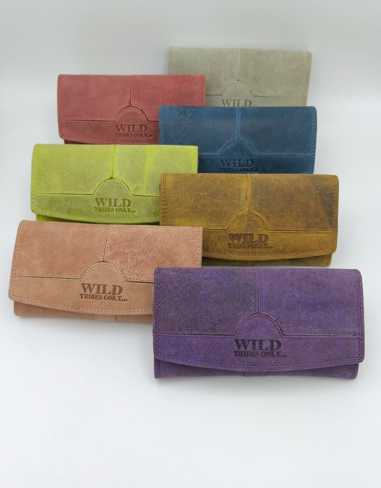 Wild Dámská kožená peněženka WTO-07 žlutá