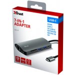 Trust Dalyx 7-in-1 USB-C Multiport Adapter 23775 – Zboží Živě