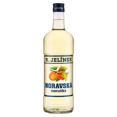 R.Jelínek Moravská Meruňka 30% 1 l (holá láhev) – Zboží Dáma