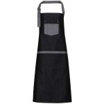 Premier Riflová zástěra DOMAIN černá džínovina – Zboží Dáma