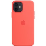 Apple iPhone 12 / 12 Pro Silicone Case with MagSafe Pink Citrus MHL03ZM/A – Zboží Mobilmania