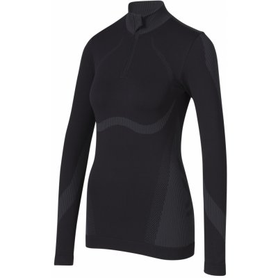 CRIVIT Dámské funkční bezešvé spodní triko s dlouhými rukávy černá – Zbozi.Blesk.cz