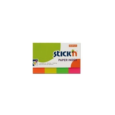 Papírové samolepicí záložky STICK 'N 50 x 20 mm - 4 x 50 ks – Hledejceny.cz
