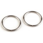 Kroužek Ø25 mm nikl - 2ks – Zboží Dáma