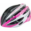 Cyklistická helma Force Road černá-růžová 2016
