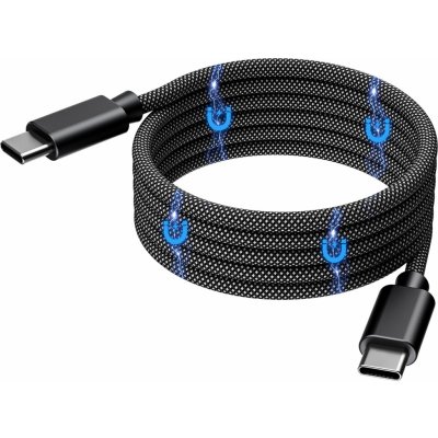 Choetech XCC-1052 USB-C na USB-C magnetický, PD 240W, 1,2m, černý – Zboží Živě