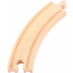 Bigjigs Rail Dlouhé kruhové koleje 17cm 4ks – Sleviste.cz