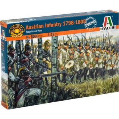 ITALERI Model Kit figurky 6093 - AUSTRIAN INFANTRY 1798-1805 (NAP.WARS) (1:72) – Zboží Dáma