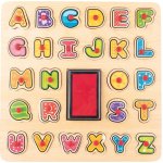 Woody Razítka Puzzle ABC – Zboží Mobilmania