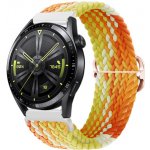 BStrap Elastic Nylon řemínek na Xiaomi Amazfit Stratos 2/2S/3, fragrant orange SSG025C1303 – Zboží Mobilmania