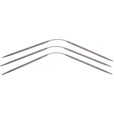 Jehlice krátké kruhové kovové 23cm/3ks Varianta: 3 – Zboží Dáma