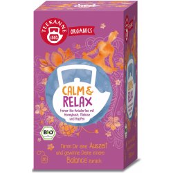 Teekanne Organics BIO Calm & Relax čaj 20 x 1,8 g