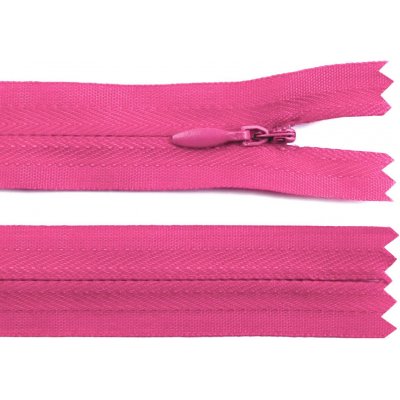 Spirálový zip skrytý No 3 délka 35 cm Varianta: 146 růžová tmavá, Balení: 1 ks – Hledejceny.cz