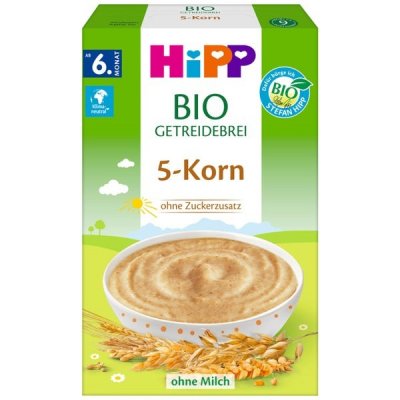 Hipp Bio Cereální 5 ti zrn 200 g – Zbozi.Blesk.cz