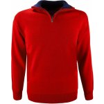 Kama svetr bez podšívky 4105 červený – Zboží Dáma