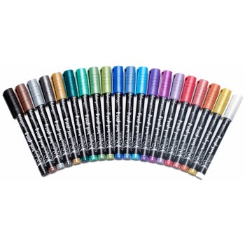Artmagico 80340 Brush pens 20 ks metalické odstíny