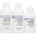Fanola Fiber Fix Intro šampon 100 ml + péče na vlasy Fiber Fix Bond Fixer Restoring Treatment 70 ml + maska na vlasy Fiber Fix Bond Connector Sealing Cream 100 ml dárková sada – Sleviste.cz
