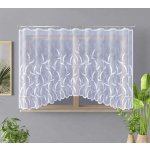 Oblouková záclona Štěpánka Bez řasící pásky 160x400 – Hledejceny.cz