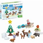 JUNIOR Adventní kalendář Zasněžené Vánoce PLAYMOBIL 70297 – Zboží Dáma
