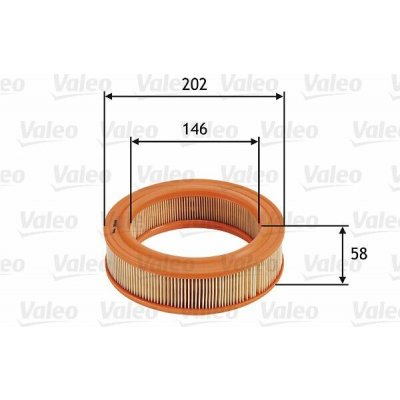 Vzduchový filtr VALEO 585644 – Hledejceny.cz