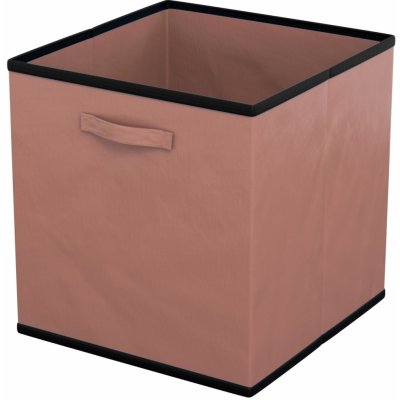 Intirilife 6x skládací látkový box 26,7 x 26,7 x 28 cm hnědá – Zbozi.Blesk.cz