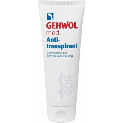 Gehwol Med Antiperspirant antiperspirační krémová péče na nohy 125 ml