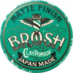 Matná hlína na vlasy BROSH Clay pomade 120 g – Hledejceny.cz