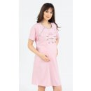 Vienetta Secret Dream dámská noční košile mateřská světle růžová