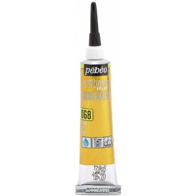 Pébéo Kontura na sklo Vitrea 160 20 ml 68 Gold – Zboží Dáma