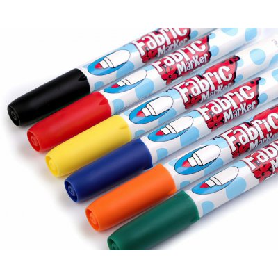 Stoklasa Fixy na textil 750625/1 mix barev, sada 6ks – Sleviste.cz