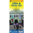 Lima centrální Peru mapa 1:13t. 1,500t.