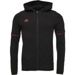 Umbro Tech FZ HOODIE sportovní mikina černá – Zboží Dáma