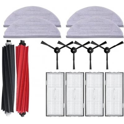 Mobilly Roborock S8, S8+, S8 Pro Ultra kartáče a filtry a mopovací textilie 14 ks – Sleviste.cz