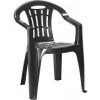 Zahradní židle a křeslo KETER Zahradní židle Mallorca grafitová