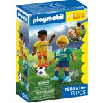 Playmobil 72058 Fotbalista s fotbalistkou – Zboží Živě