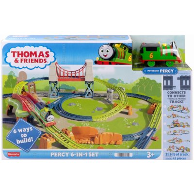 Sada kolejí Fisher-Price Thomas and Friends s Percy 6v1 HHN26 – Zboží Mobilmania