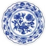 Český porcelán Dubí Cibulák miska kompotová vysoká 10047 14 cm – Zboží Mobilmania