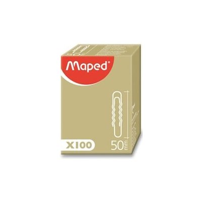 Maped - kancelářské ocelové sponky - 50 mm, 100 ks – Zboží Dáma