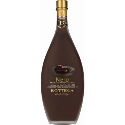 Bottega Liquore Cioccolato Nero Cream 17% 0,5 l (holá láhev)