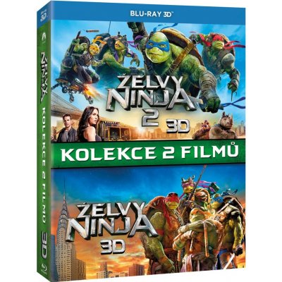 Želvy Ninja 1 a 2 BD – Zboží Dáma
