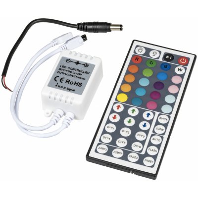 LED ovladač RGB-IR44B - RGB-IR44B ovladač – Zboží Mobilmania