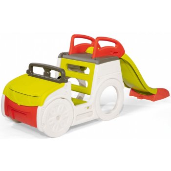 Smoby Preliezačka auto Adventure Car so zvukom 150 cm šmyklavkou SM840205