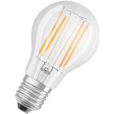 Osram LED žárovka LED E27 A60 7,5W = 75W 1055lm 2700K Teplá bílá 300° Filament Čirá – Zboží Živě