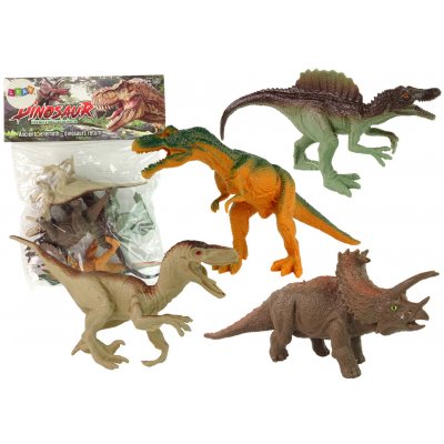 LEAN Toys Sada postaviček zvířat dinosaurů 4 ks – Zbozi.Blesk.cz