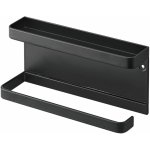 YAMAZAKI Nástěnný držák deštníků s poličkou Smart 6694, černý – Zboží Dáma