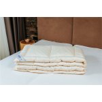 KVD letní přikrývka z ovčí vlny Sýpkovina bavlna smetanová 135x200 – Zboží Dáma