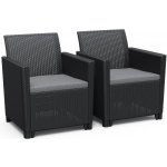 Keter CLAIRE BALCONY set - grafit – Hledejceny.cz